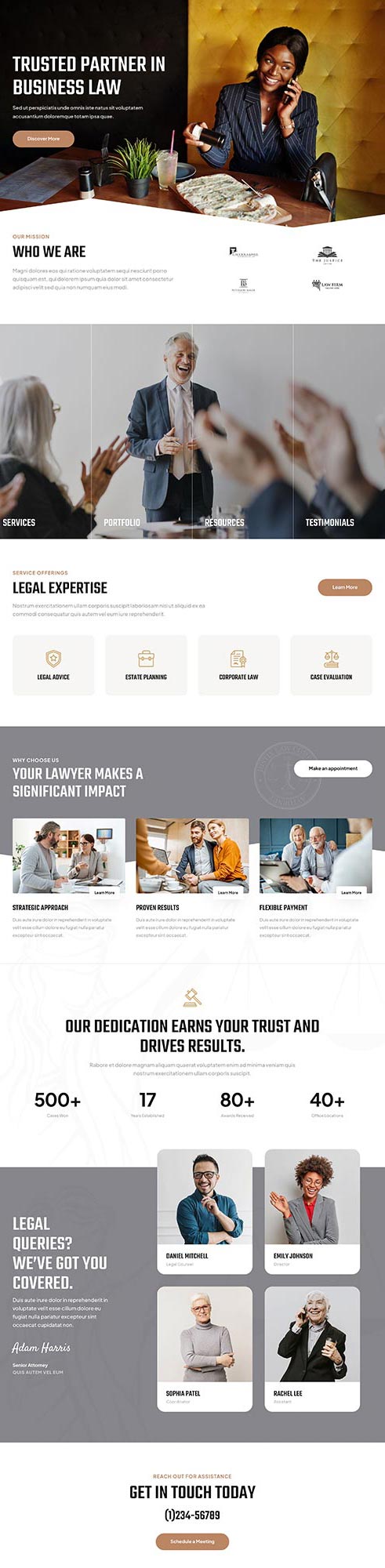 Cost-Effective Law Firm Website & Lawyer website