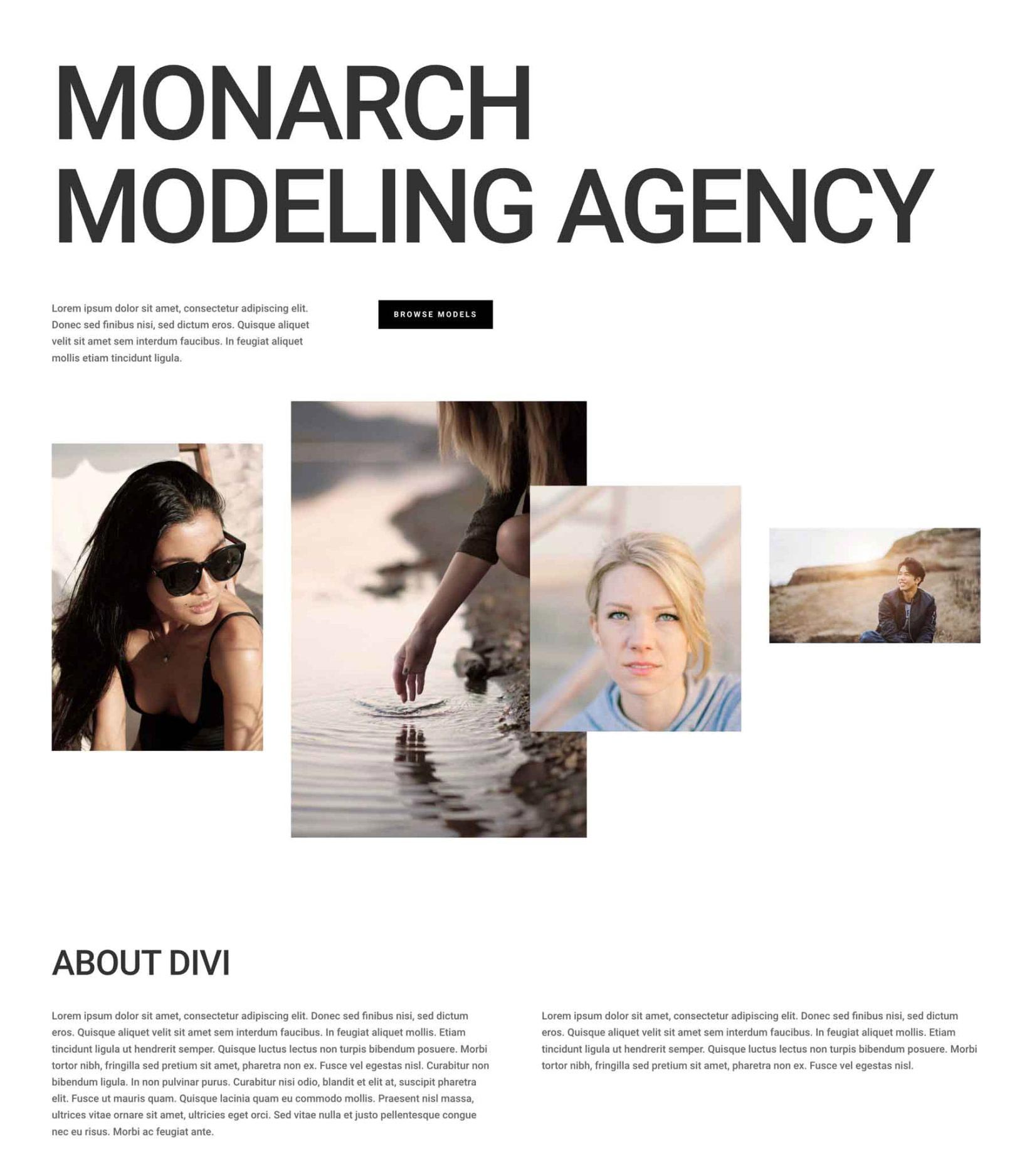Building Your Model Portfolio: A Low-Cost Model Agency Website Solution