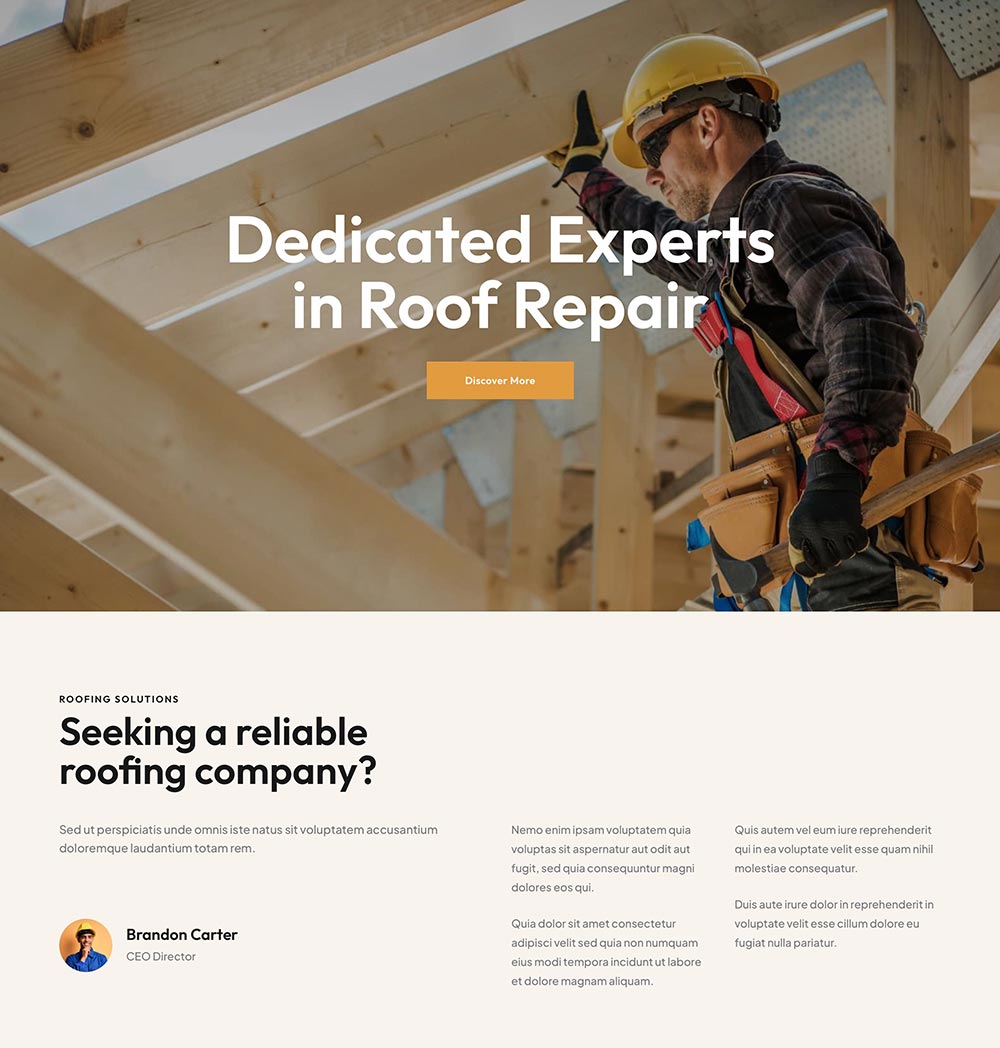 Elevate Your Roofing Business with a Professional Website Design